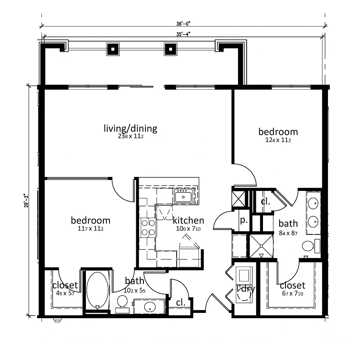 Floor plan Rotterdam