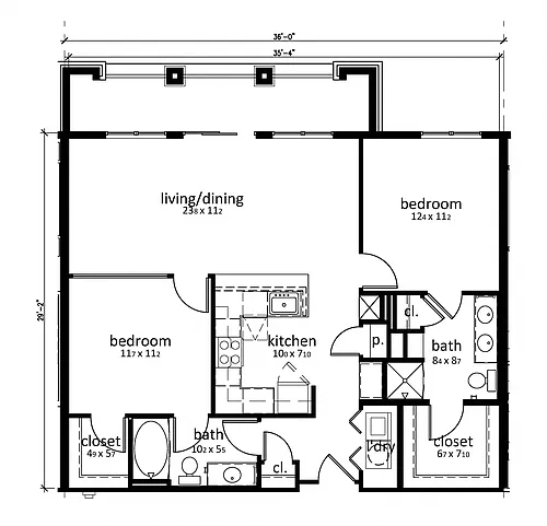 Floor plan Rotterdam