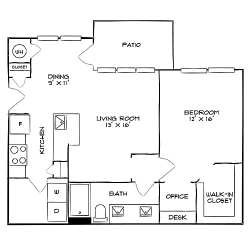 Floor plan Design 1C