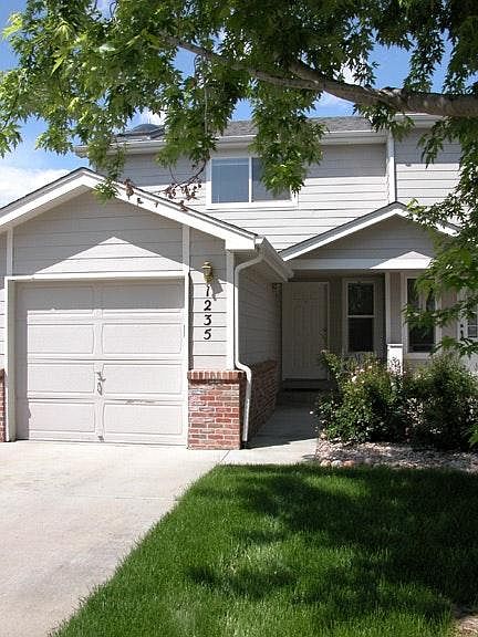 front door and garage