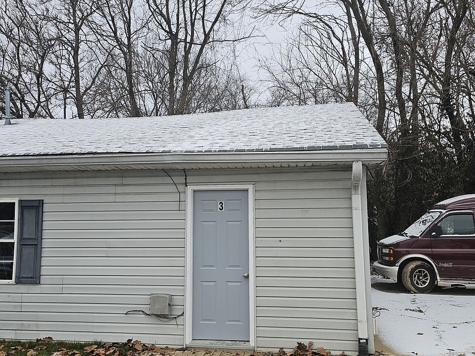 North end of building. Parking adjacent