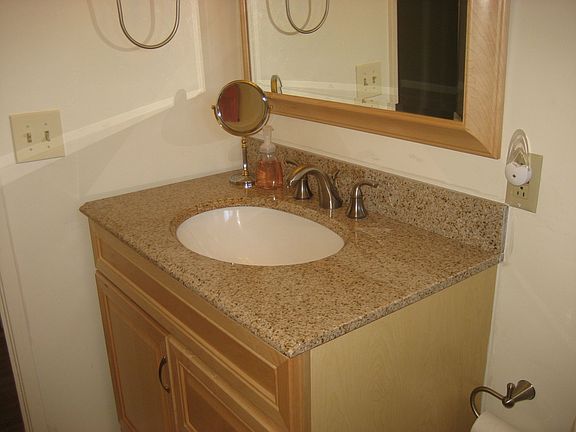 New granite countertop vanities