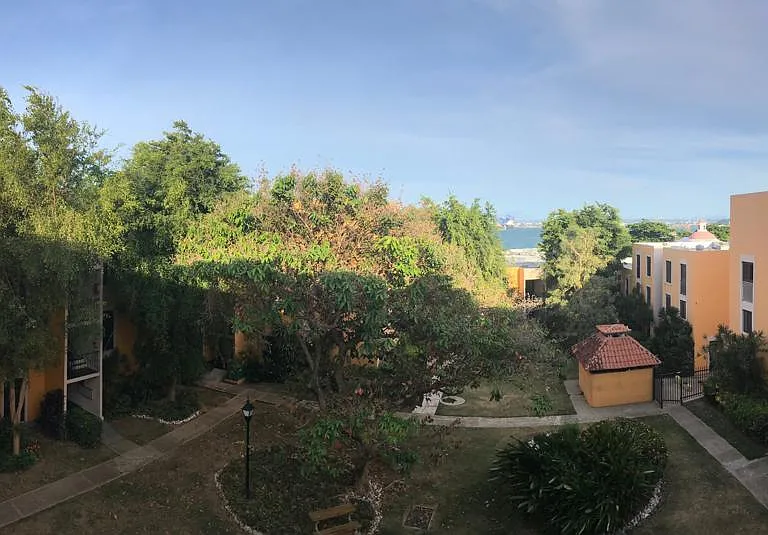View from living room and dining room
