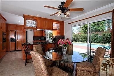 Dining room and kitchen