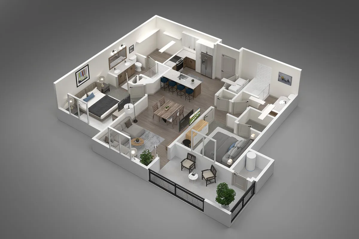 Floor plan Johan
