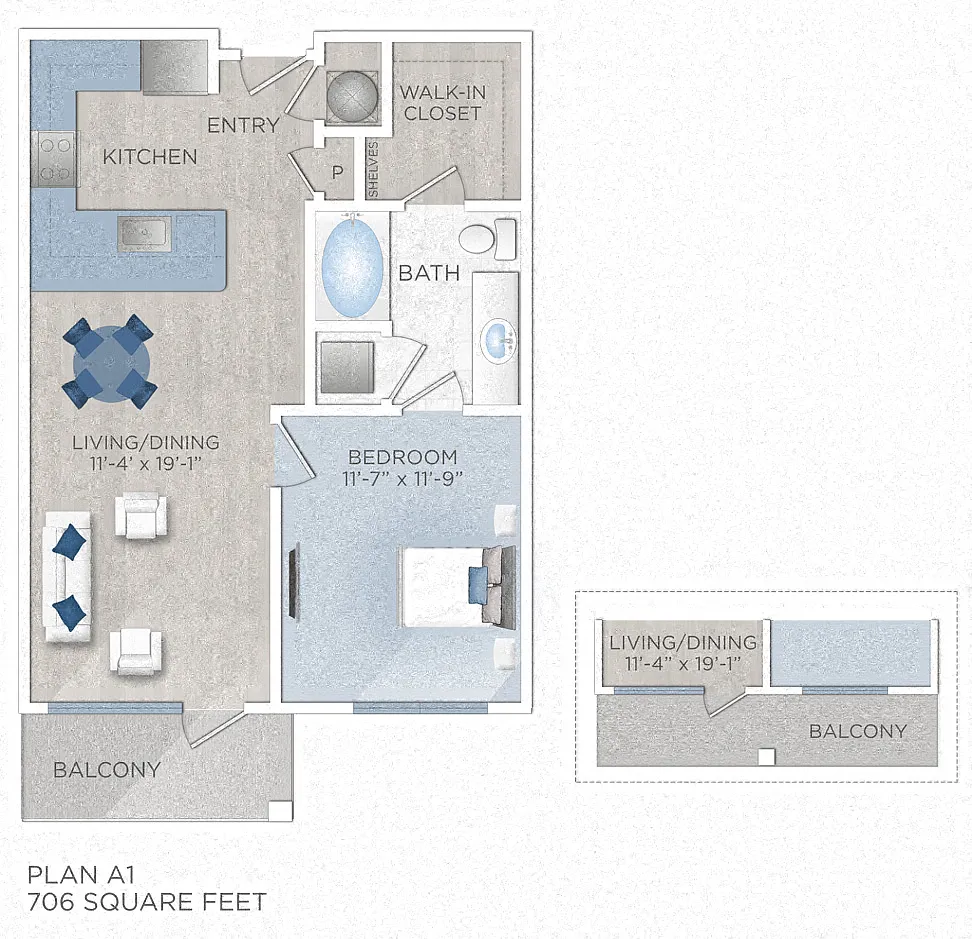 Floor plan A1