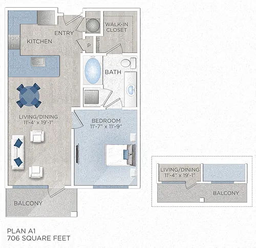 Floor plan A1