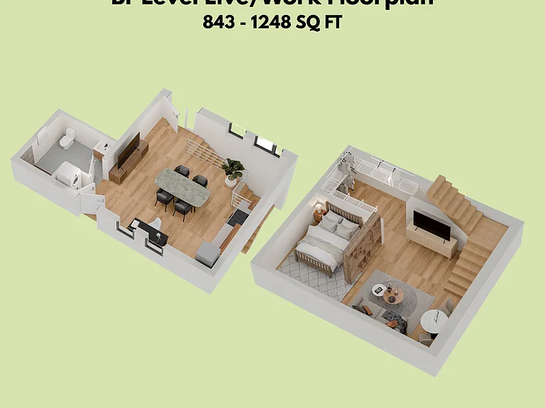 Bi-Level Floorplan Bi-Level Floorplan
