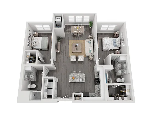 Floor plan B38S-H
