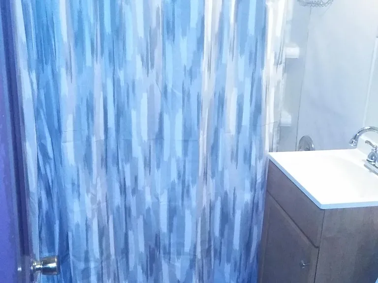 Bathroom from entry door