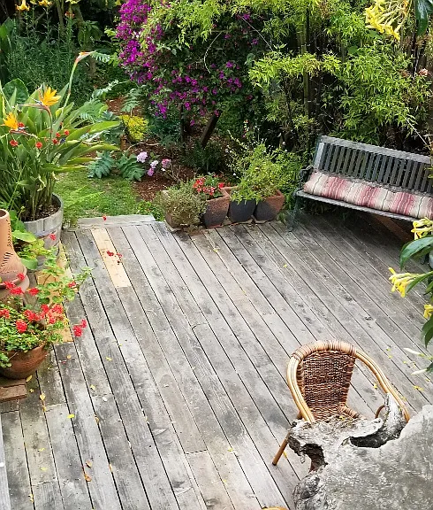 Lower Garden deck