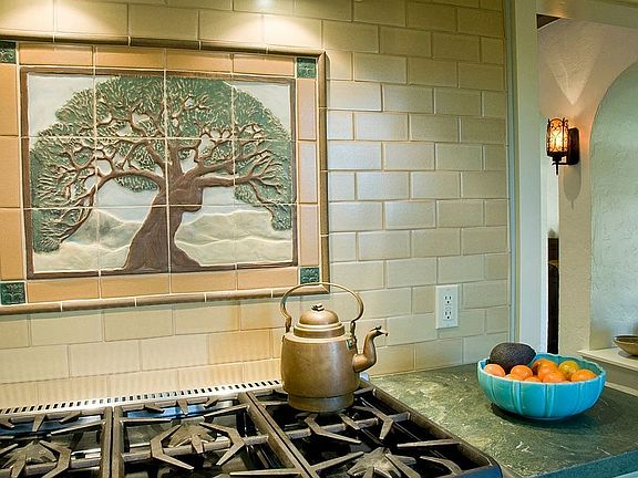 Kitchen mural
