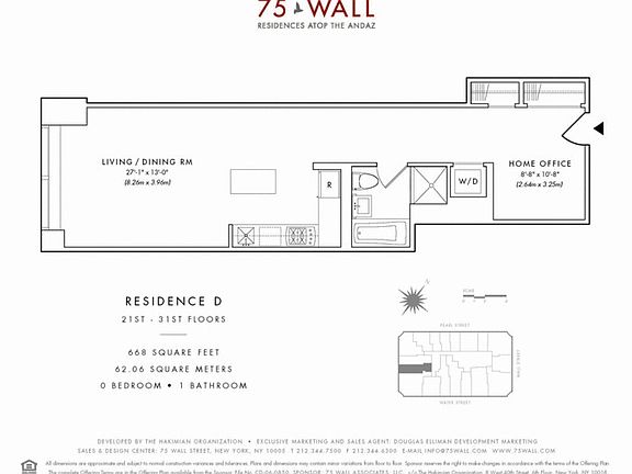 2nd image of 7 Wall St #26D