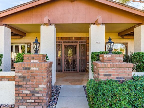 Front - Lighted Covered Porch