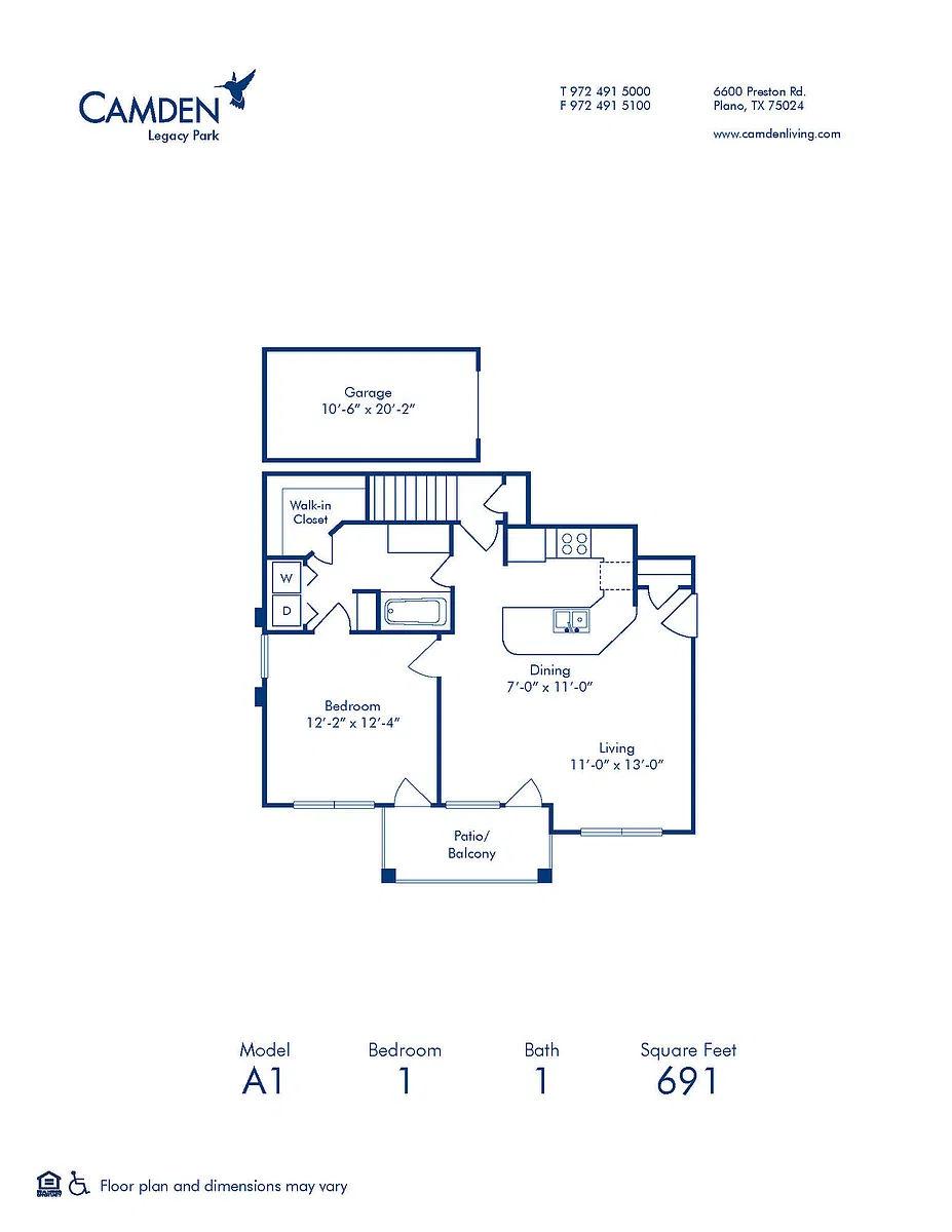 Floor plan A1