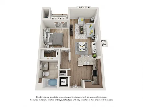 Floor plan STANISLAUS
