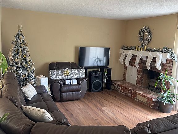 Cozy Living Room with Fireplace