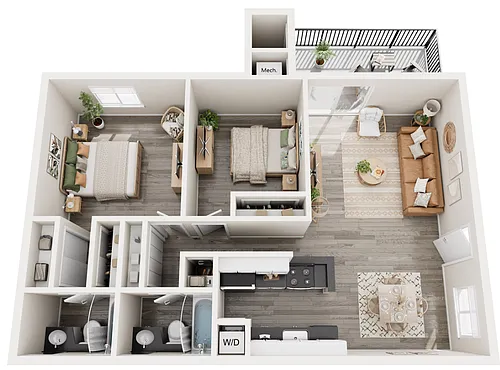 Floor plan The Bay