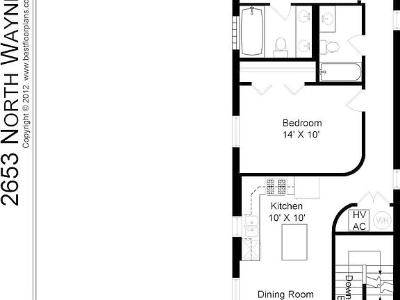 3rd image of 2653 N Wayne Ave #2T