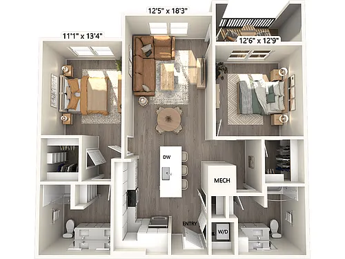 Floor plan B3-Finish1-1103