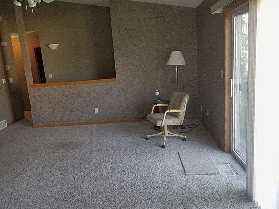 Living room, sliders to deck