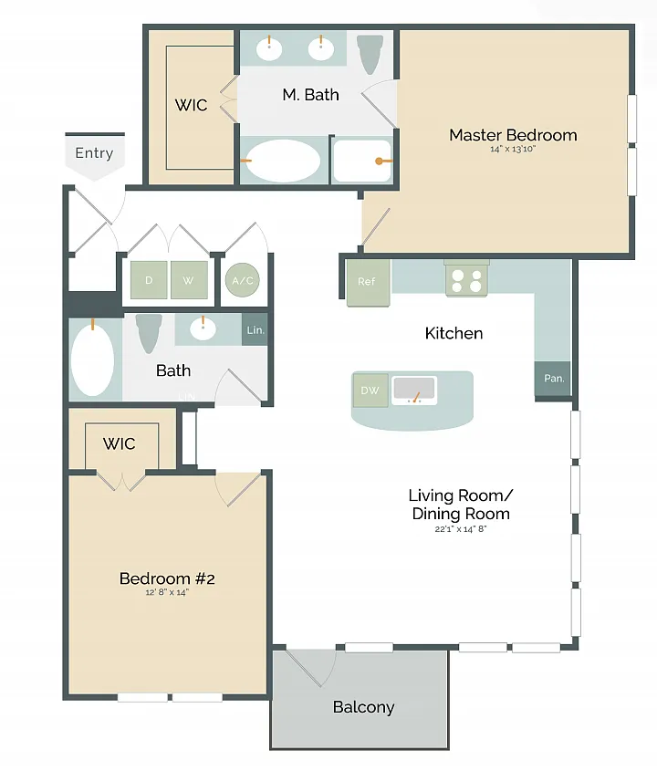 Floor plan C2