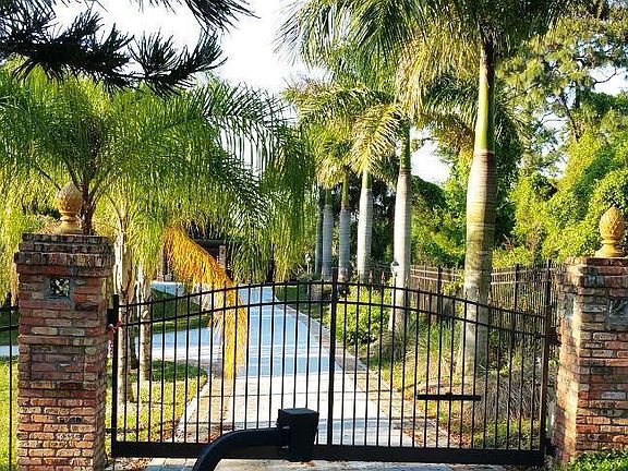 Private gated entrance