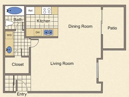 Floor plan Merlot Classic