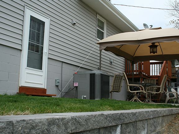 Stunning view from the new patio & deck! (2010)