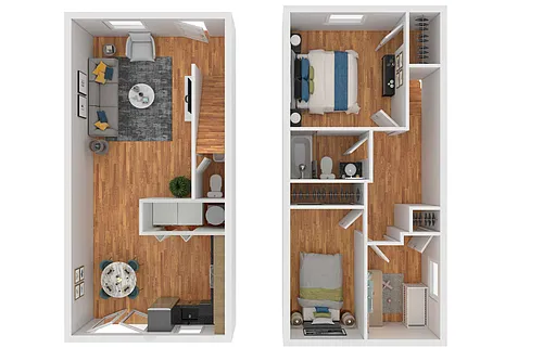 Floor plan 3 Beds 1.5 Baths