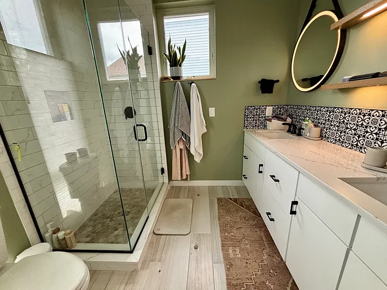 Primary bathroom