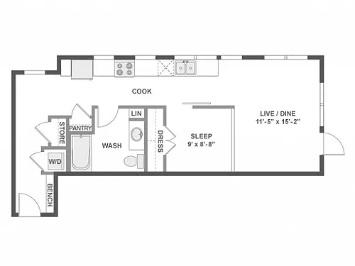 Floor plan A2j