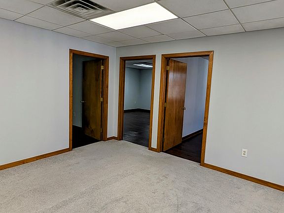 The 3 bedroom entrances from the common area