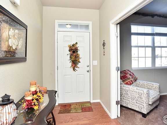 Nice entry way with office to the right
