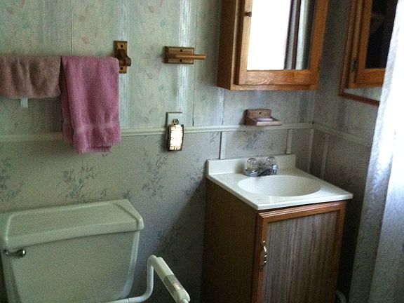 1/2 bath on first floor