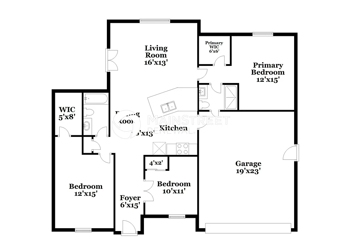 Floor Plan - 11524 Bear Paw Ln