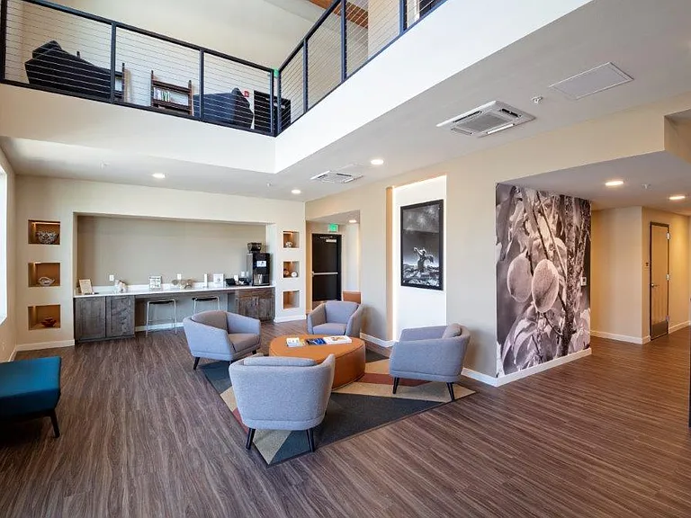 De Anza Amenity Building Lobby