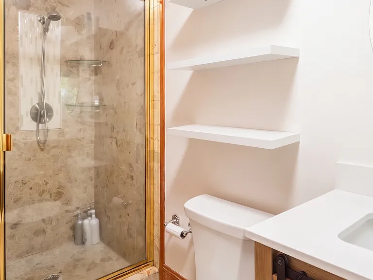 Second bathroom with new vanity.