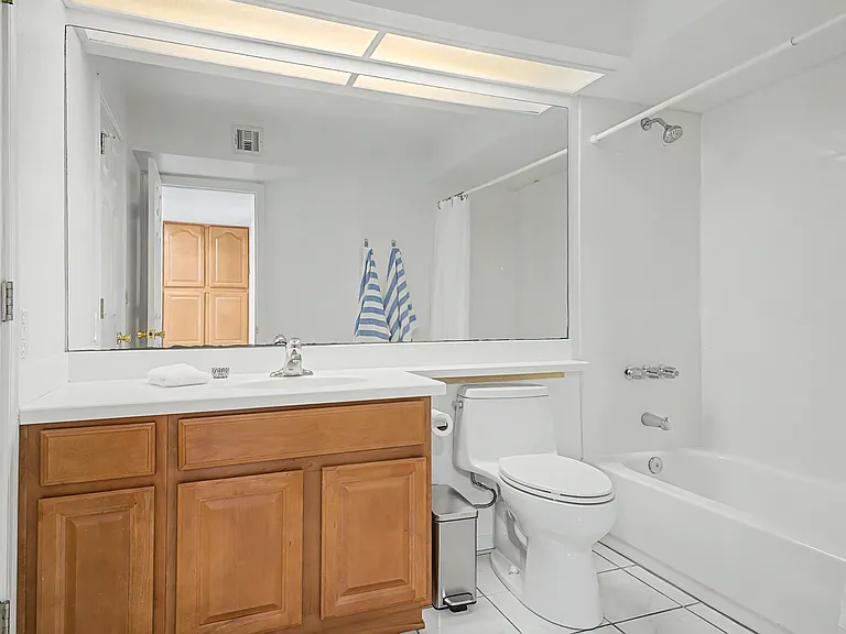 En-Suite Bathroom in the downstairs suite.