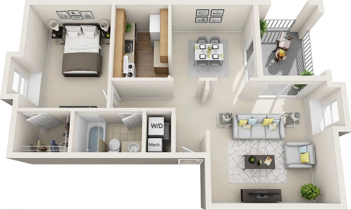 Floor plan A1
