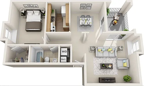 Floor plan A1