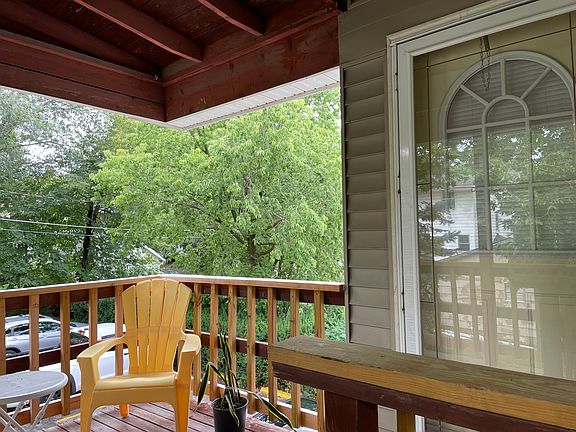 Deck with Front Entry Door