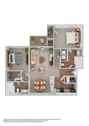 Floor plan The Magnolia