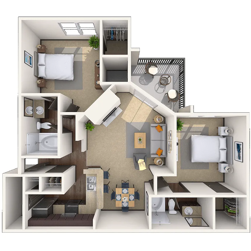 Floor plan Notre Dame