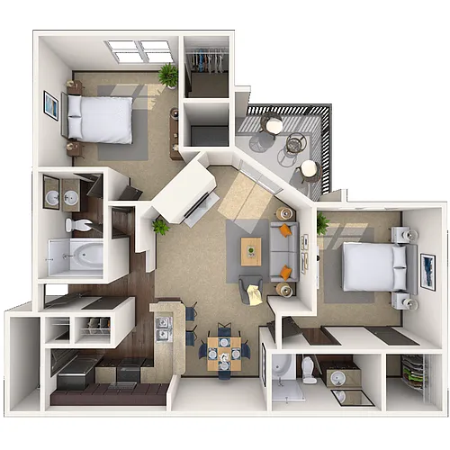 Floor plan Notre Dame