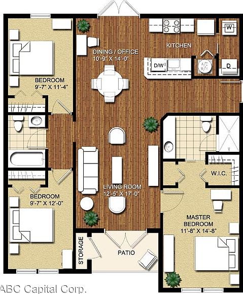 2nd image of 2616 W Horatio St Unit 201