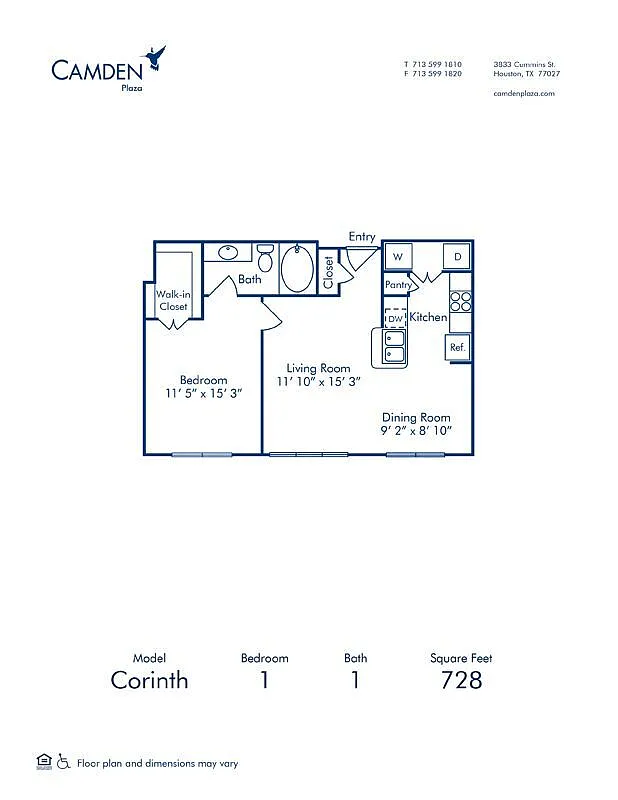 Floor plan Corinth