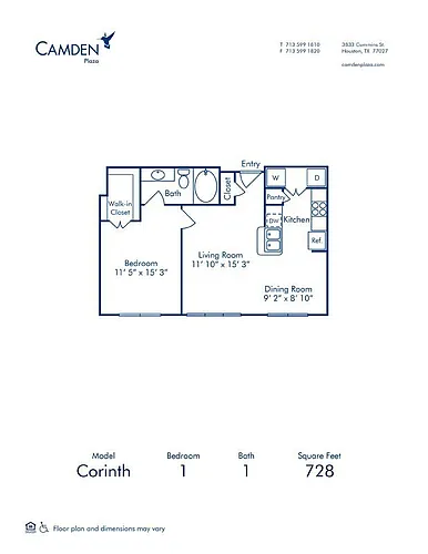 Floor plan Corinth