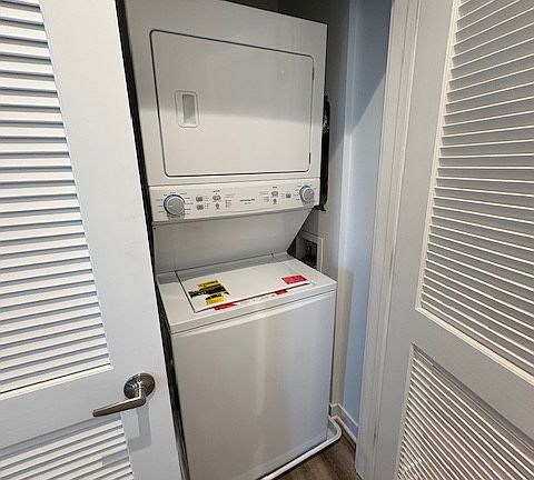 In-unit washer and dryer