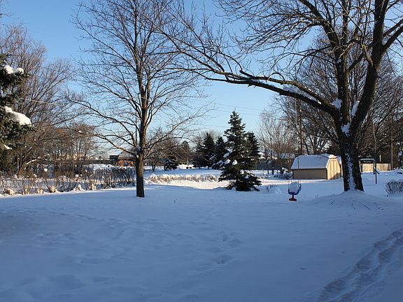 Private backyard